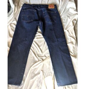 Levis 501 Men's Blue Jeans Medium Wash 36x30